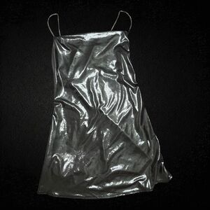 Shiny Metallic Dress